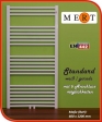 MERT Standard Badheizk�rper gerade 600x1200mm