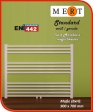 MERT Standard Badheizk�rper gerade 900x700mm