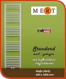 MERT Standard Badheizk�rper gebogen 400x1600mm