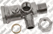 Vaillant Wartungshahn f�r Heizkreisanschlu� 3/4'' Aufputz, mit Sicherheitsventilanschlu�