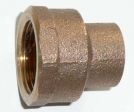 Rotgu�-L�tfitting �bergangsmuffe Typ 4270g - 10 x 3/8" Innengewinde