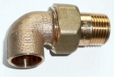 Rotgu�-L�tfitting Winkelverschraubung konisch dichtend Typ 4098g - 10 x 3/8" Au�engewinde