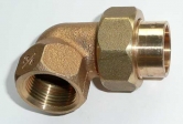 Rotgu�-L�tfitting Winkelverschraubung konisch dichtend Typ 4096g - 22 x 3/4" Innengewinde
