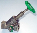 Schr�gsitzventil 1/2" mit Entleerung