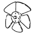 Axialrad 057881 zu Lüftermotor zu Stiebel Eltron Warmwasser-Wärmepumpe WWK Axialrad 057881 zu Lüftermotor zu Stiebel Eltron Warmwasser-Wärmepumpe WWK