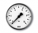 Syr Manometer 1/4" 0-10bar f�r Syroblock und alle Druckminderer-Modelle