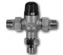 Thermostatischer Wassermischer zur Regelung der Wassertemperatur hinter Wassererwärmern DN 15 Thermostatischer Wassermischer zur Regelung der Wassertemperatur hinter Wassererwärmern DN 15