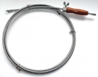 Rohrreinigungswelle mit verstellbarem Handgriff  5 mtr.