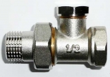 Heizk�rper - Verschraubung 3/8" Durchgang, absperrbar