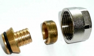 Klemmringverschraubung f�r PE-Rohr 3/4"x 12 x 2,0  Set 2 St�ck