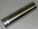 Edelstahl-Abgasrohr  130mm  0,25 m