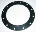 Gummi - Flanschdichtung f�r Speicher Gr��e 220/290 mm