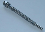 Flex. Schlauch 150mm  mit Quetschverschraubung 10mm x Rohrsutzen 10mm