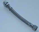 Flex. Schlauch 150mm  mit Quetschverschraubung 10mm x �berwurf 3/8"