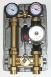 Pumpengruppe mit 4-Wege-Mischer, mit �berstr�mventil, ohne  Pumpe