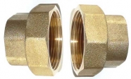Verschraubungssatz 1 1/2" x 3/4" Messing