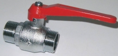 Kugelhahn mit Hebel mit vollem Durchgang mit Au�engewinde 1/2"