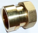 Verschraubung 1 1/2" x 1 1/4" Messing