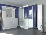 Kinedo Kpl.-Dusche Kinemagic Royal für Badewannenaustausch, Eck-Ausführung niedrig mit Tür Kinedo Kpl.-Dusche Kinemagic Royal für Badewannenaustausch, Eck-Ausführung niedrig mit Tür