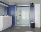 Kinedo Kpl.-Dusche Kinemagic Royal für Badewannenaustausch, Nischen-Ausführung hoch mit Tür Kinedo Kpl.-Dusche Kinemagic Royal für Badewannenaustausch, Nischen-Ausführung hoch mit Tür