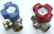 Multifunktionskugelhahn-Set f�r W�rmetauscher 3/4"
