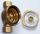 Unterputz-Z�hlergeh�use 1/2'' / 15mm L�tanschlu�