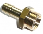 Messing Gewindet�lle 4mm mit Au�engewinde  1/8"