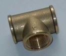 Messing T - St�ck 3/8" IG