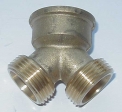 Y  - St�ck 1/2", Messing