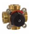 4-Wege Mischer Progress  1'' Au�engewinde Kvs 4
