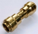 Kupplung 16x2mm als Steckfitting f�r MSV-Rohr