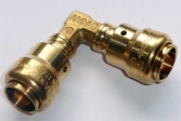 Winkel - Kupplung 16x2mm als Steckfitting f�r MSV-Rohr