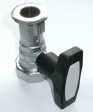 Pumpenflansch-Kugelhahn Isolier-T-Griff  1" x 1" ohne Schwerkraftbremse