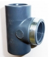 PVC-U  T-St�ck mit Innengewinde  20mm x 1/2''