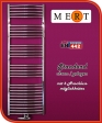 MERT Standard Badheizk�rper Chrom gebogen 400x1600mm