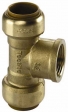 T - Stück 15mmx1/2" IG - Steckfitting für Kupferrohr T - Stück 15mmx1/2" IG - Steckfitting für Kupferrohr