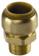 Übergangsnippel 15mmx3/8" AG - Steckfitting für Kupferrohr Übergangsnippel 15mmx3/8" AG - Steckfitting für Kupferrohr