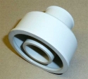 Gummi-Unitas-Manschette f�r Sp�lrohre 32mm  gerade