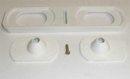 Dichtungssatz mit Platte zu Armaturen 000458 + 000459
