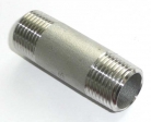 Edelstahl  Rohrnippel 1/8"  30 mm
