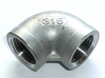 Edelstahl Winkel 1/8" IG / IG