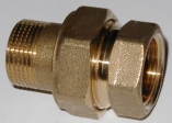 Heizk�rper - Verschraubung 3/8"  Durchgang