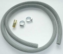Gummi-Waschmaschinen Ablaufschlauch 3/4", 1500 mm