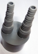 Doppel-Schlauch - Anschlu�nippel DN50