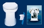 Kpl. Keramik-WC Sanimarin 35, weiss, mit integrierter Kleinhebeanlage, Wasserspülung, gesteuerter Pumpe, für Garten, Boot, Wohnmobil - 12 V Kpl. Keramik-WC Sanimarin 35, weiss, mit integrierter Kleinhebeanlage, Wasserspülung, gesteuerter Pumpe, für Garten, Boot, Wohnmobil - 12 V