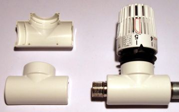 Heimeier  Ventil-Verkleidung weiss  3/8'' Durchgang