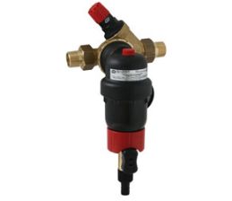 Syr Duo-DFR HOT Warmwassergeeigneter R�cksp�l-Filter 3/4'' mit Druckminderer