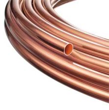Sanco Kupferrohr weich in Ringen  6x1mm  L�nge 50,- m