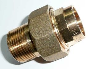 Rotgu�-L�tfitting Verschraubung konisch dichtend Typ 4341g - 12 x 3/8'' Au�engewinde
