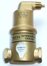 Spirovent Luftabscheider Solar AutoClose 3/4'' horizontal